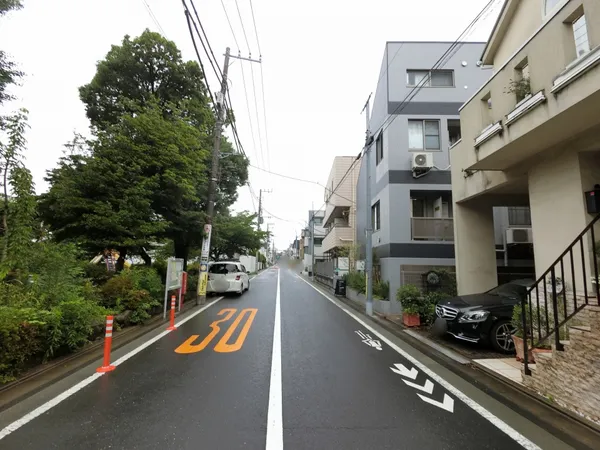 前面道路