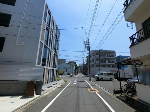 前面道路
