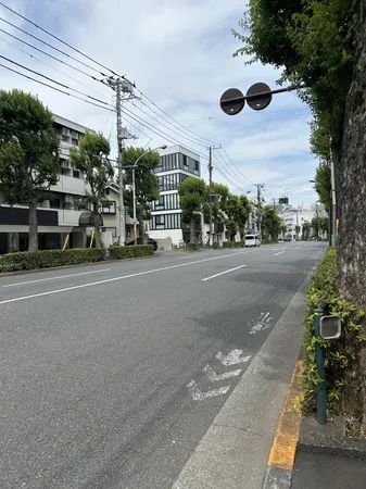 前面道路