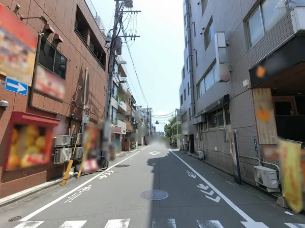 前面道路