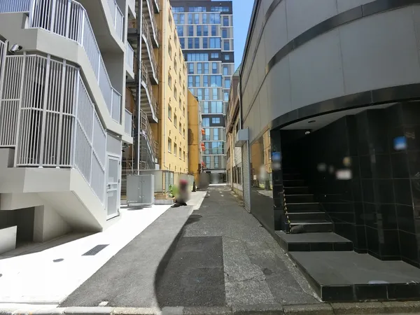 前面道路