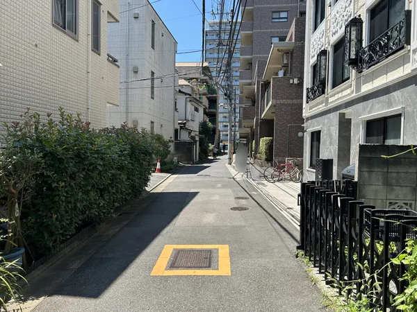 前面道路含む外観