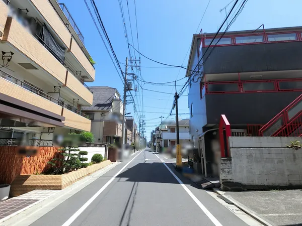 前面道路