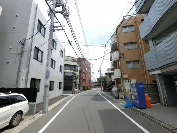 前面道路