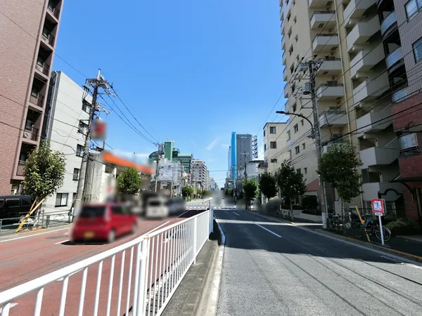 前面道路