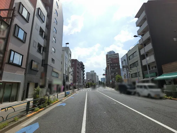 前面道路
