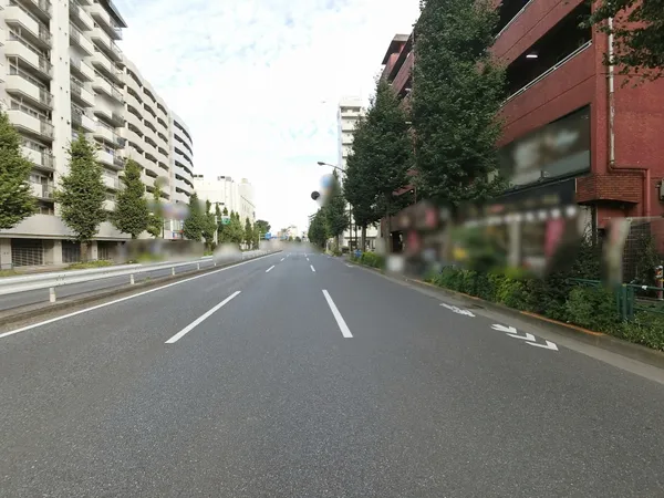 前面道路