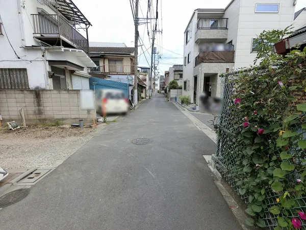 前面道路