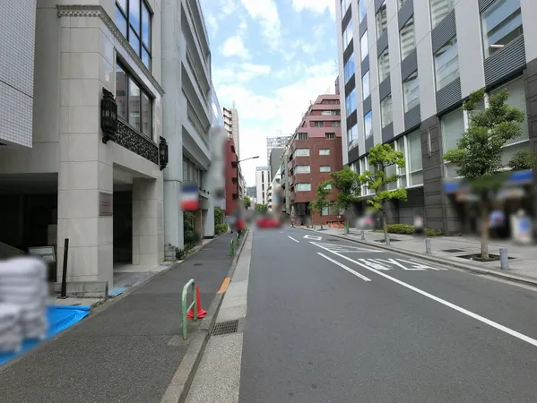 前面道路