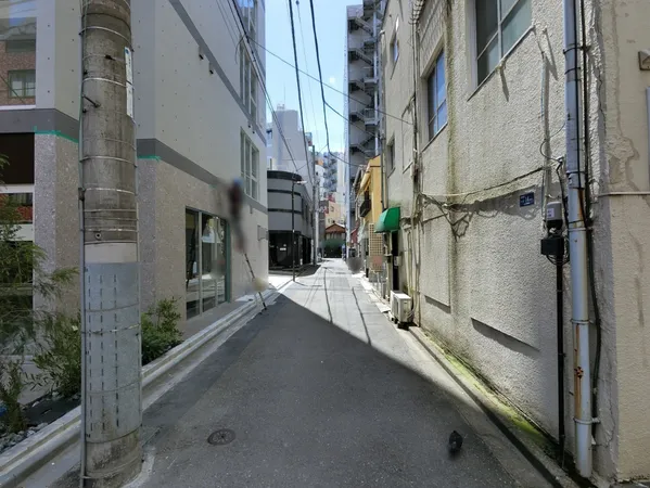 前面道路
