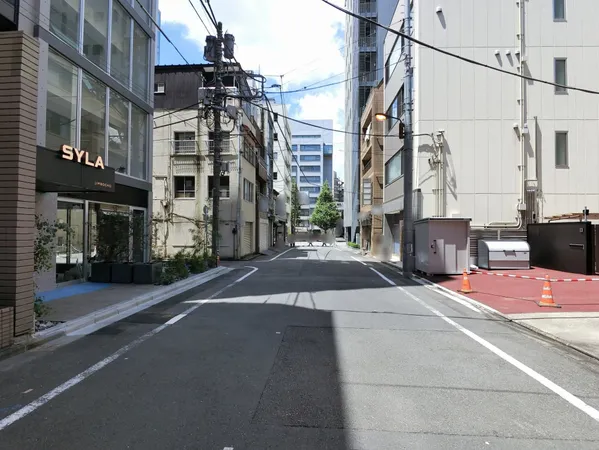 前面道路