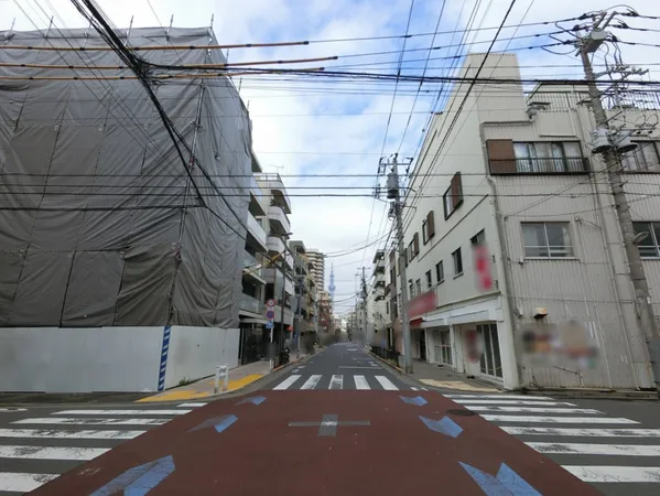 前面道路