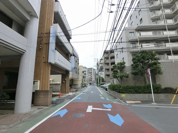前面道路