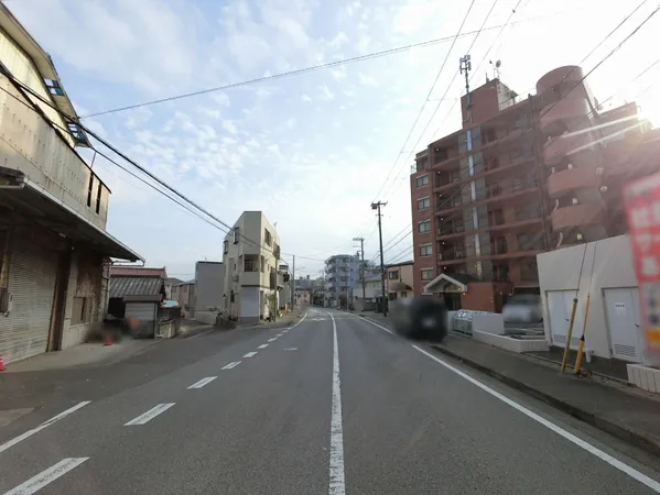 前面道路