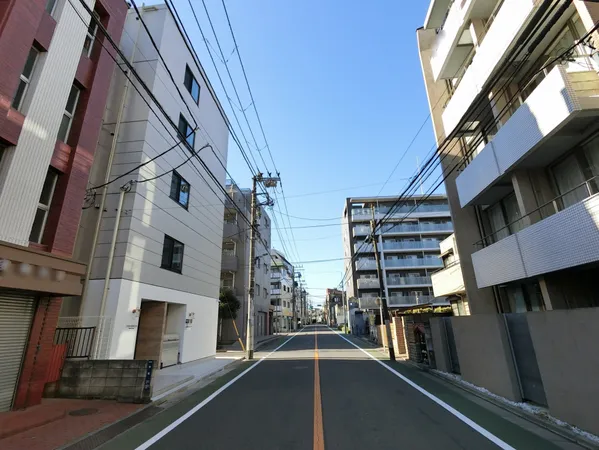 前面道路