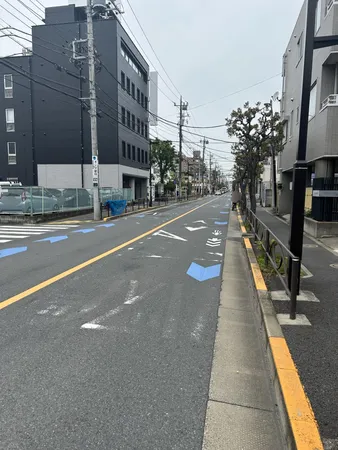 前面道路