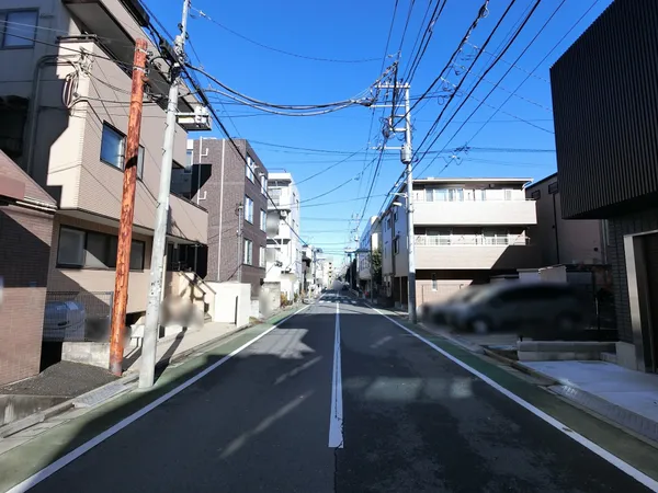 前面道路