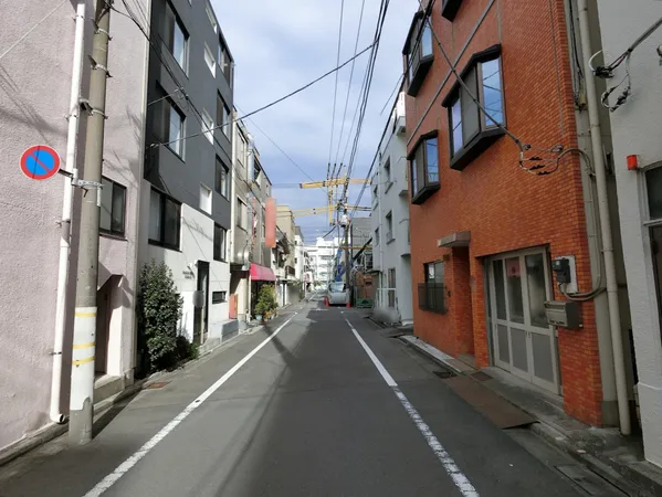 前面道路