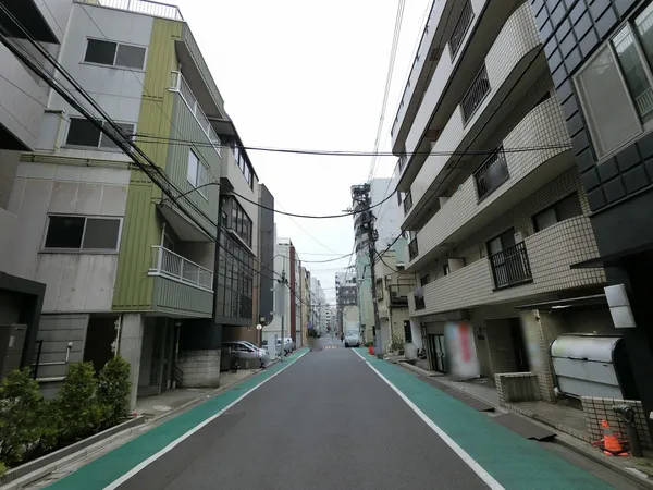 前面道路