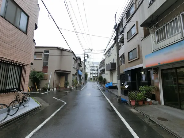 前面道路