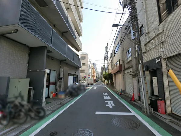 前面道路