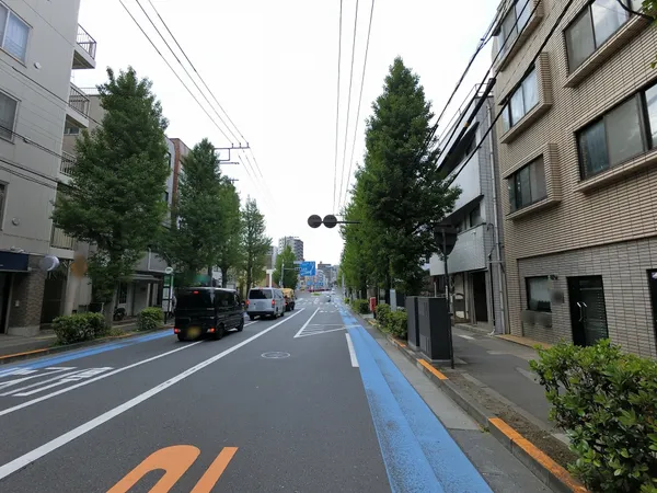 前面道路