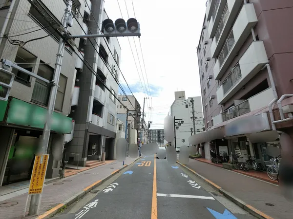 前面道路