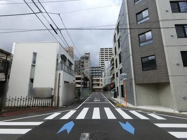 前面道路