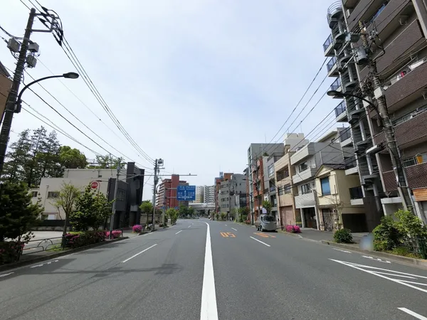 前面道路