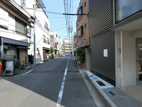 前面道路