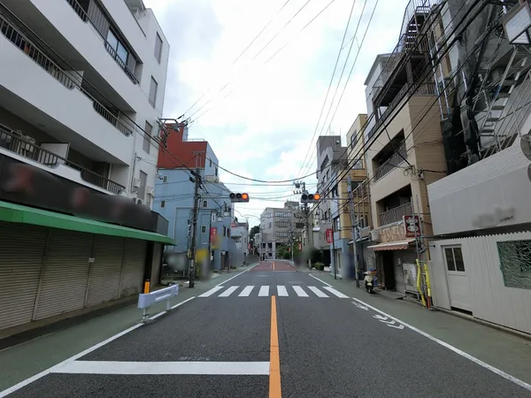 前面道路