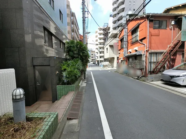 前面道路