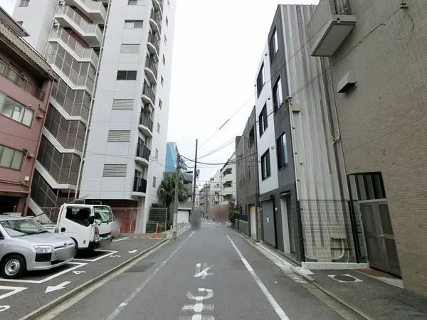 前面道路