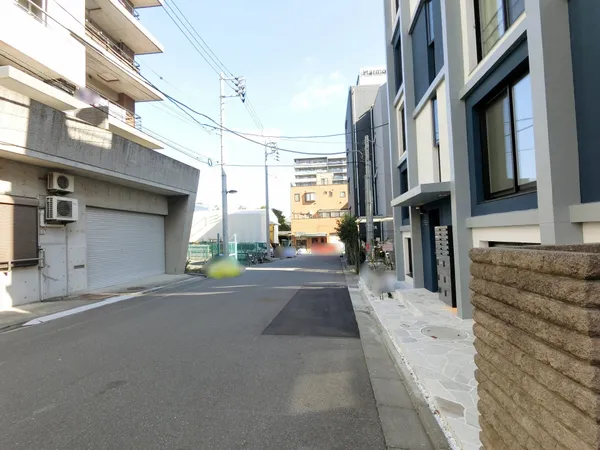 前面道路