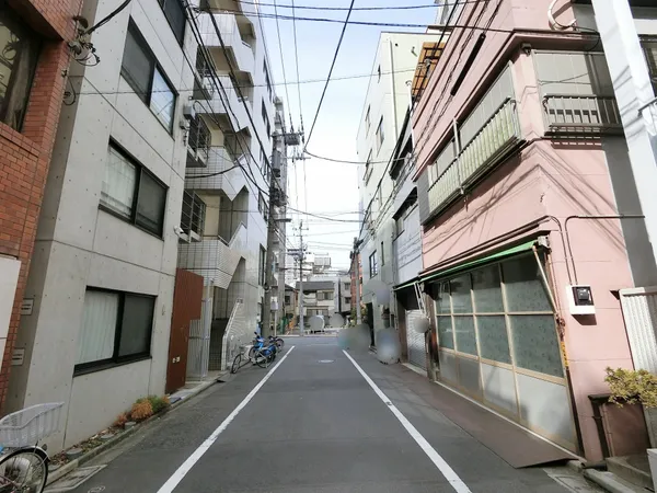 前面道路