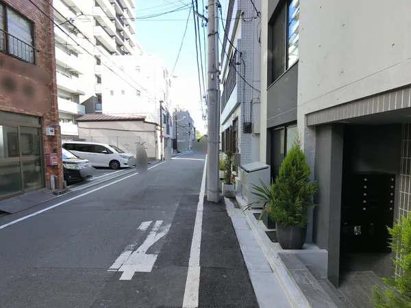 前面道路