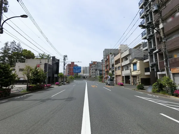 前面道路