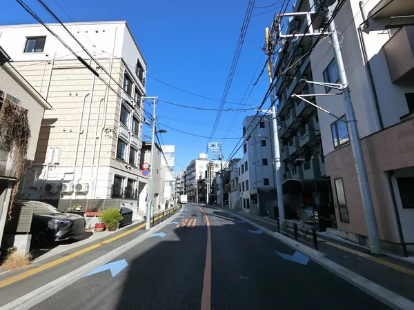 前面道路