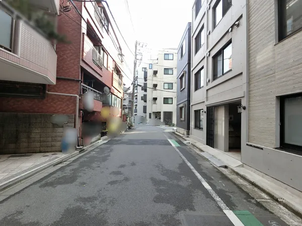 前面道路