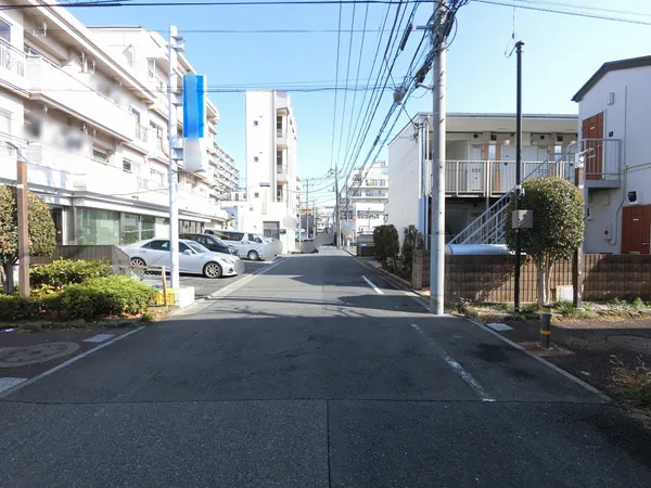 前面道路