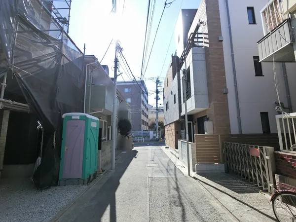 前面道路