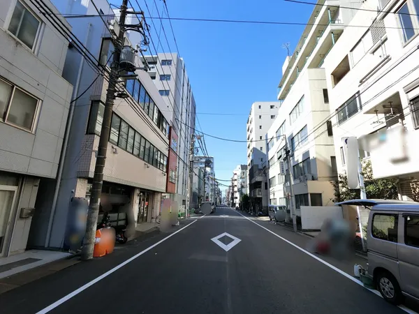 前面道路