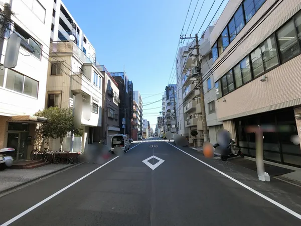 前面道路