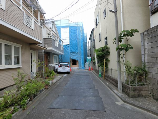 墨田区東向島3丁目アパート【FAIR東向島】 前面道路含む外観