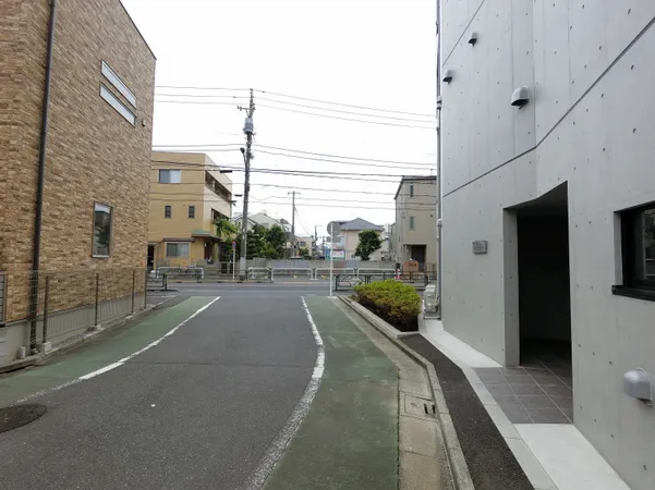 前面道路