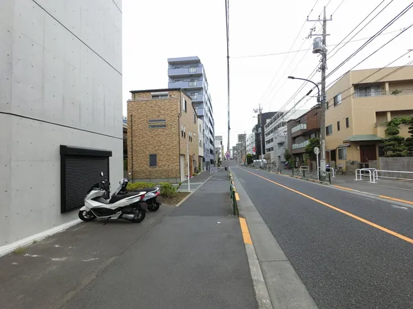 前面道路