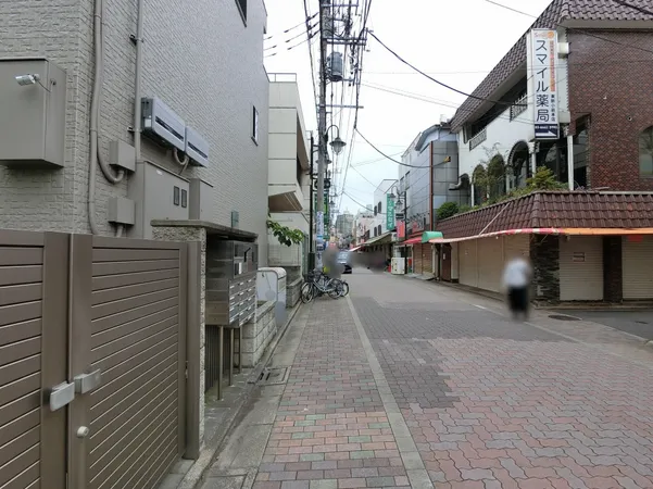 前面道路