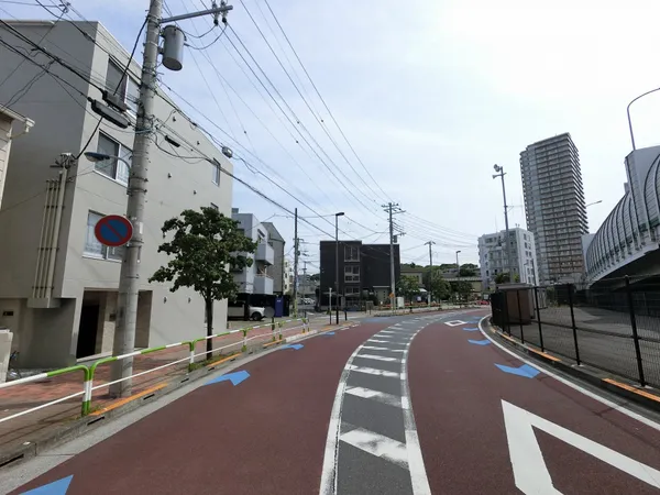 前面道路