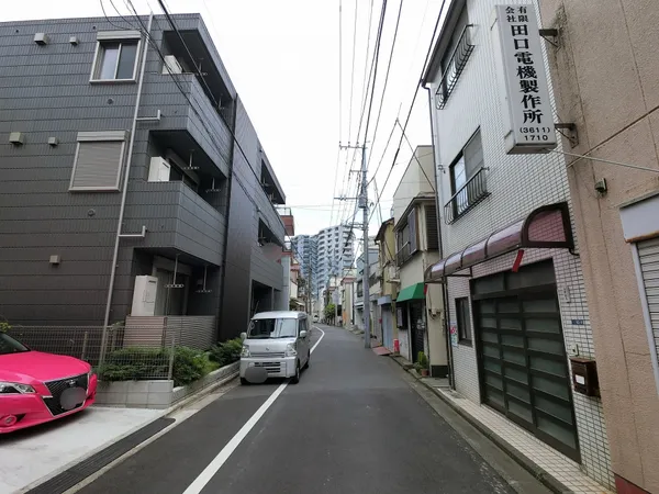前面道路