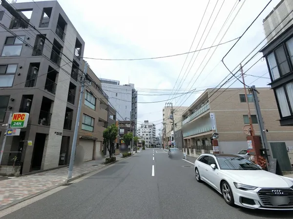 前面道路
